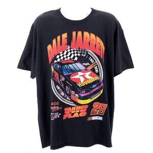 Dale Jarrett NASCAR Taking the Flag tshirt NWT 90s 1990s vintage